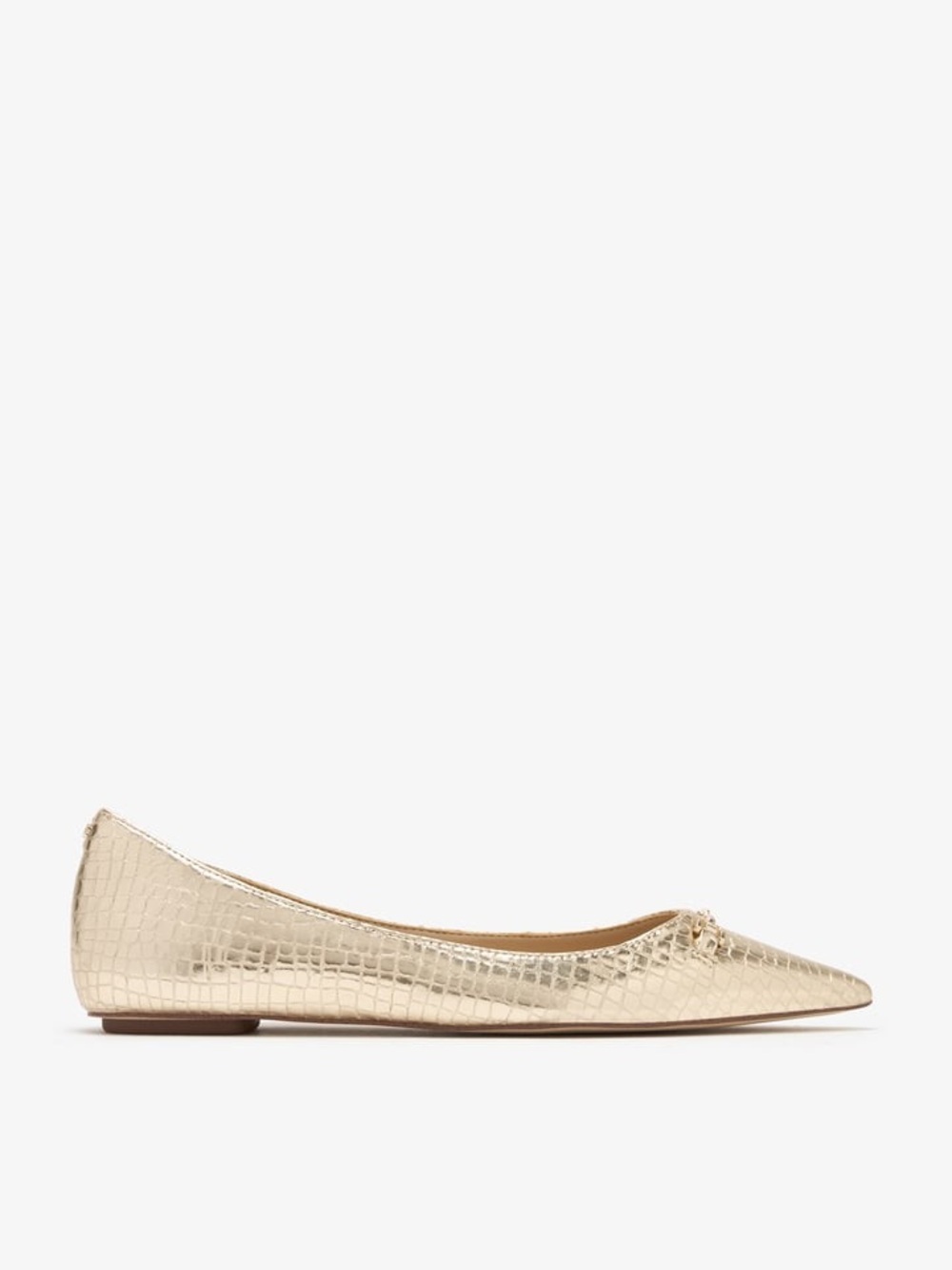 Sam Edelman Gold Nori ballet flats NWT - Picture 3 of 5